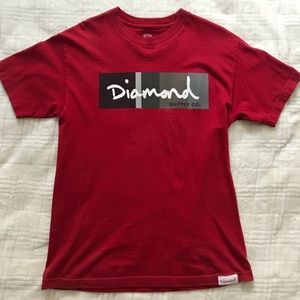 Burgundy (M) Diamond Supply Co